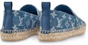 Shop (W) Kasut Louis Vuitton Starboard 'Denim Monogram' 1A7RIA