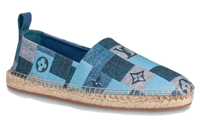 Order (W) Kasut Louis Vuitton Starboard 'Blue Monogram' 1A65PQ