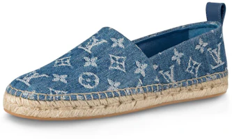 (Women) Louis Vuitton Starboard Shoes 'Denim Monogram' 1A7RIA (Women) Louis Vuitton Starboard Shoes 'Denim Monogram' 1A7RIA
