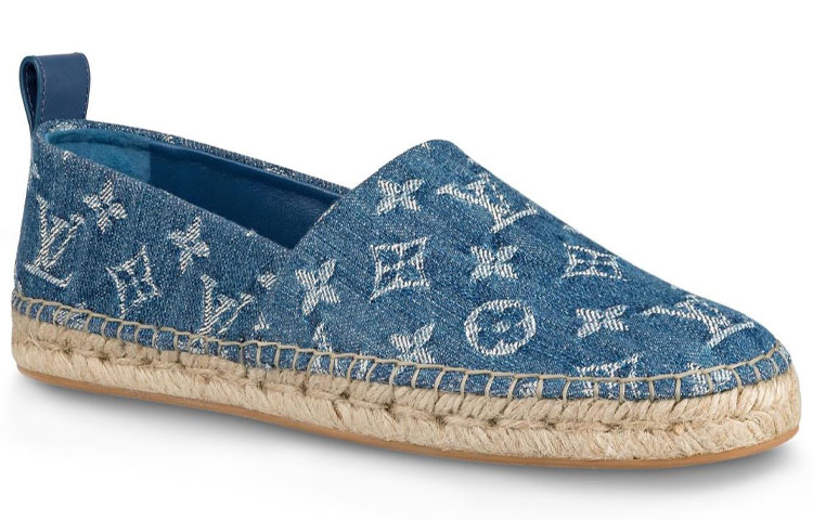 Order (W) Louis Vuitton Starboard Chaussures ''Denim Monogram'' 1A7RIA