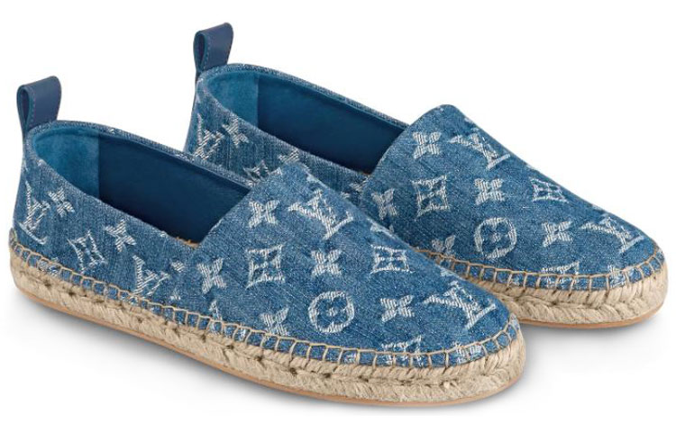Lookbook (W) Louis Vuitton Starboard Chaussures ''Denim Monogram'' 1A7RIA