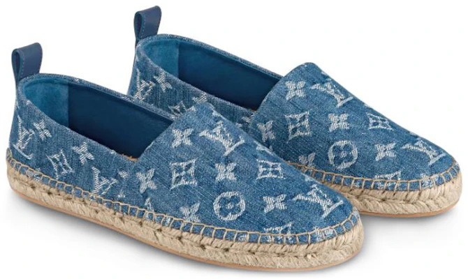 (W) Louis Vuitton Starboard Chaussures ''Denim Monogram'' 1A7RIA Lookbook (W) Louis Vuitton Starboard Chaussures ''Denim Monogram'' 1A7RIA