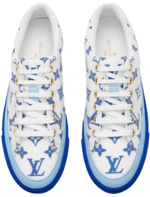 Louis Vuitton 路易威登 Stellar 休閒布鞋 女款 白藍 Lookbook Louis Vuitton 路易威登 Stellar 休閒布鞋 女款 白藍