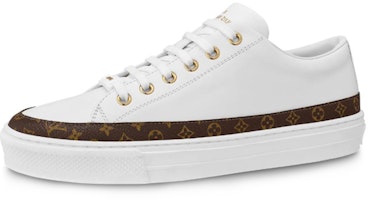 (Women) Louis Vuitton LV Stellar Calfskin Sports Shoes White 1A67Q8 (Women) Louis Vuitton LV Stellar Calfskin Sports Shoes White 1A67Q8