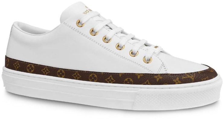 (W) Sepatu Olahraga Louis Vuitton LV Stellar Kulit Putih 1A67Q8 Order (W) Sepatu Olahraga Louis Vuitton LV Stellar Kulit Putih 1A67Q8