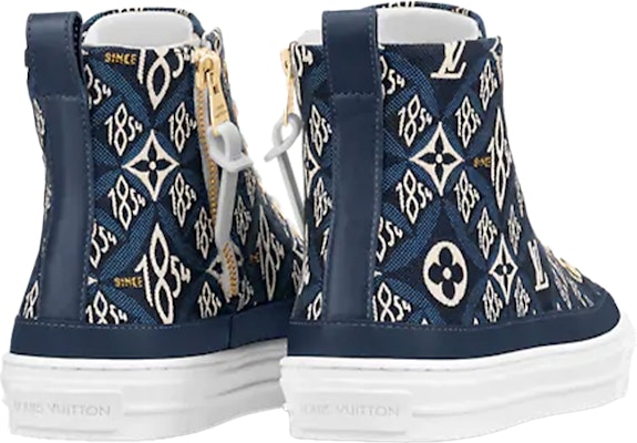 (Women) Louis Vuitton Stellar Ankle Sneakers 'Blue' 1A8O1C Shop (Women) Louis Vuitton Stellar Ankle Sneakers 'Blue' 1A8O1C