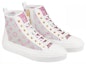 Lookbook (W) Louis Vuitton Stellar Ankle Sneakers 'Kelabu Merah Jambu Putih' 1A8NKH
