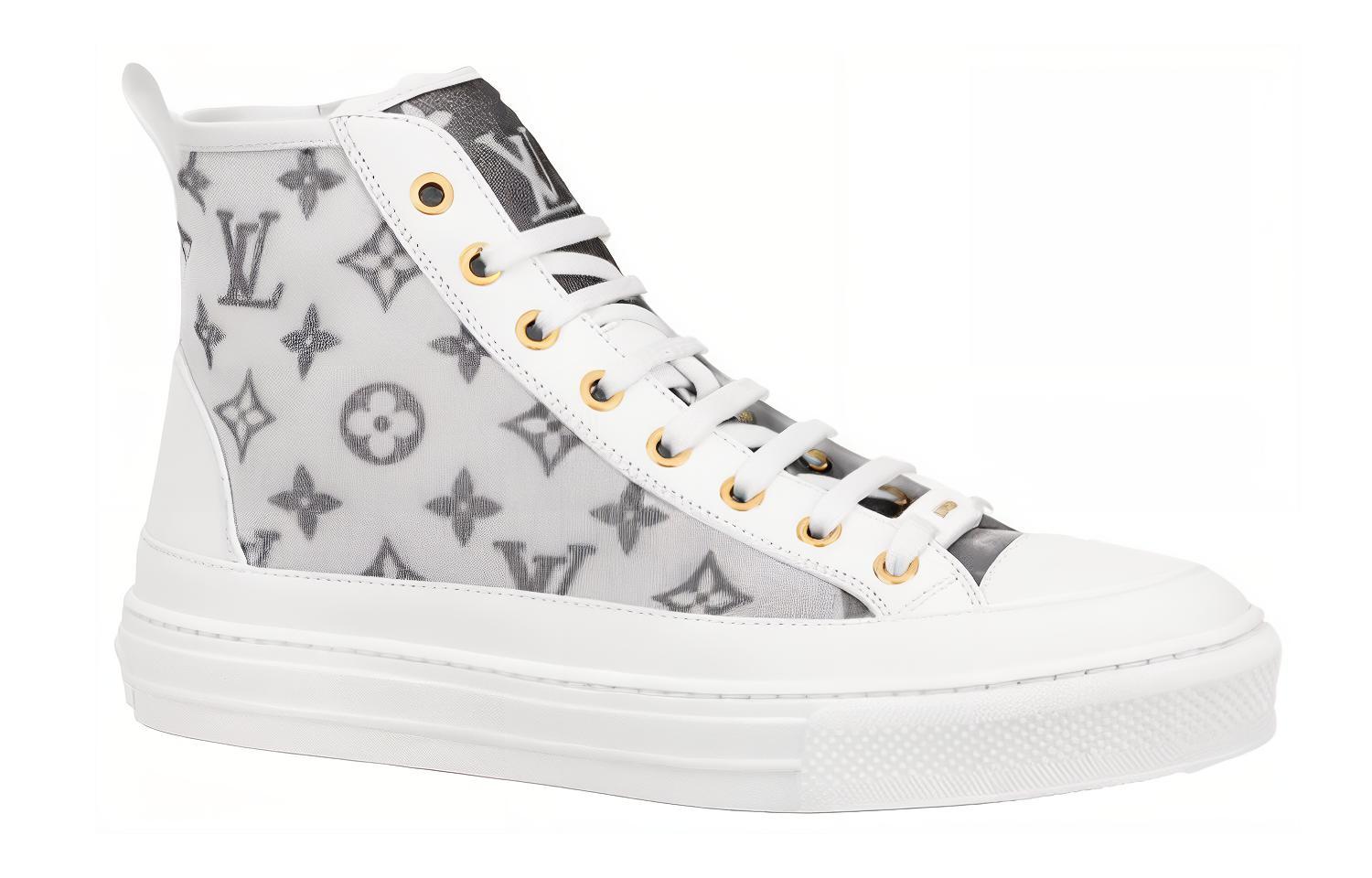 Order (W) Louis Vuitton Stellar Baskets Montantes ''Blanc Gris'' 1A8NKX