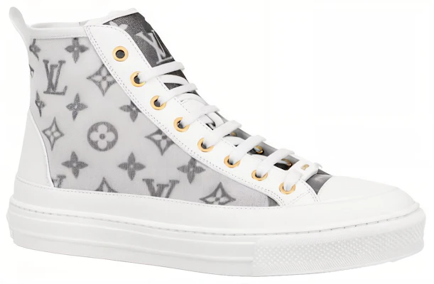 (W) Louis Vuitton Stellar Baskets Montantes ''Blanc Gris'' 1A8NKX Order (W) Louis Vuitton Stellar Baskets Montantes ''Blanc Gris'' 1A8NKX