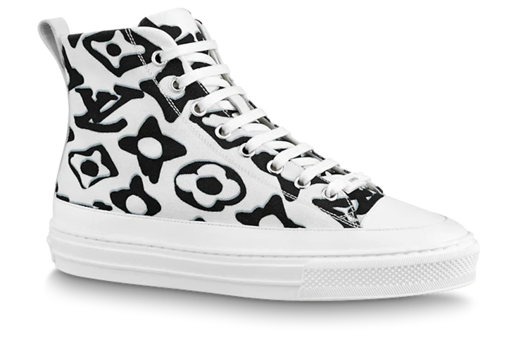 Order LOUIS VUITTON Stellar 高幫 時尚板鞋 女款 白黑