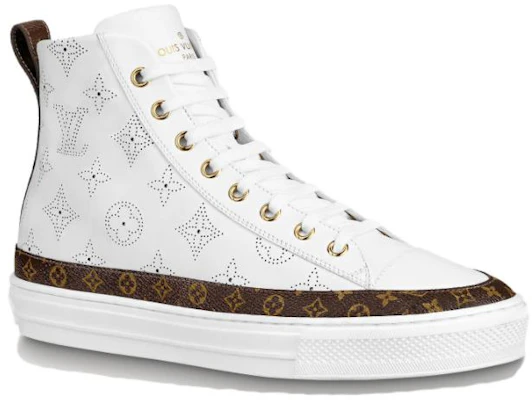 (W) Louis Vuitton Stellar Sneakers Alti ''Bianco Nero Sketch Monogram'' 1A87TY Order (W) Louis Vuitton Stellar Sneakers Alti ''Bianco Nero Sketch Monogram'' 1A87TY
