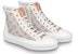(Women) Louis Vuitton Stellar Ankle Sneakers 'White Grey Orange' 1A8NK5