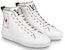 (Women) Louis Vuitton Stellar Ankle Sneakers 'White Poker with Back Monogram' 1A8MR6