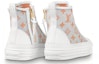 Shop (Women) Louis Vuitton Stellar Ankle Sneakers 'White Grey Orange' 1A8NK5