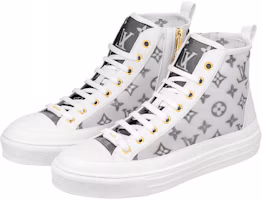 Shop (W) Louis Vuitton Stellar Zapatillas Tobilleras 'Blanco Gris' 1A8NKX