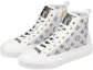 Shop (Women) Louis Vuitton Stellar Ankle Sneakers 'White Grey' 1A8NKX