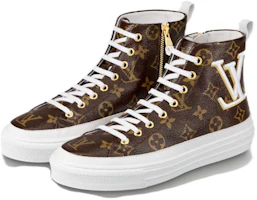 Lookbook (W) Louis Vuitton Stellar High-Top ''Tela Marrone'' 1A4X31