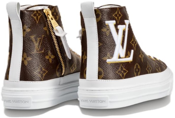 (W) Louis Vuitton Stellar Sepatu Tinggi 'Tas Kanvas Coklat' 1A4X31 Shop (W) Louis Vuitton Stellar Sepatu Tinggi 'Tas Kanvas Coklat' 1A4X31
