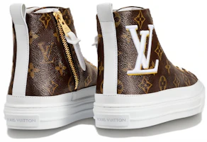 Purchase (W) Louis Vuitton Stellar High-Top ''Tela Marrone'' 1A4X31