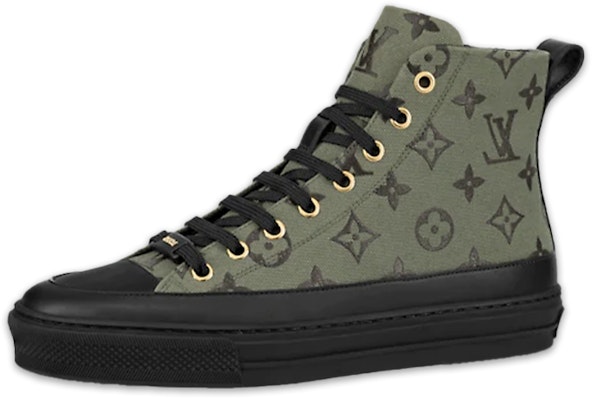 (Women) Louis Vuitton Stellar High-Top 'Green Print Canvas' 1A8NAX Buy (Women) Louis Vuitton Stellar High-Top 'Green Print Canvas' 1A8NAX