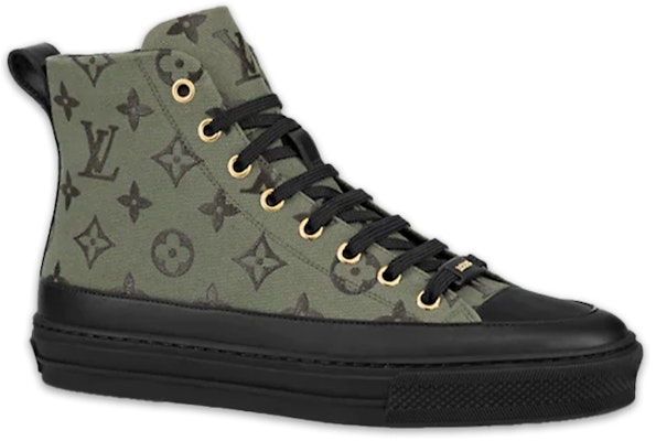 (Women) Louis Vuitton Stellar High-Top 'Green Print Canvas' 1A8NAX Order (Women) Louis Vuitton Stellar High-Top 'Green Print Canvas' 1A8NAX