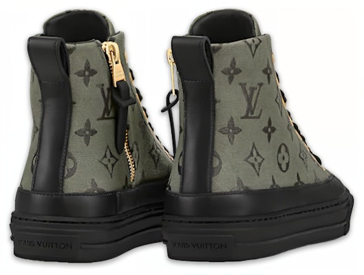 (Women) Louis Vuitton Stellar High-Top 'Green Print Canvas' 1A8NAX Shop (Women) Louis Vuitton Stellar High-Top 'Green Print Canvas' 1A8NAX