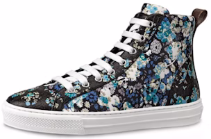 (Women) Louis Vuitton LV Stellar High-Top Sneakers Blue/Black 1A5N8O (Women) Louis Vuitton LV Stellar High-Top Sneakers Blue/Black 1A5N8O