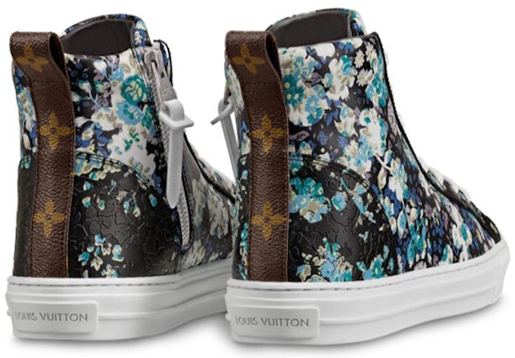 (W) Louis Vuitton LV Stellar High-Top Sneakers Biru/Hitam 1A5N8O Shop (W) Louis Vuitton LV Stellar High-Top Sneakers Biru/Hitam 1A5N8O