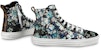 (Women) Louis Vuitton LV Stellar High-Top Sneakers Blue/Black 1A5N8O