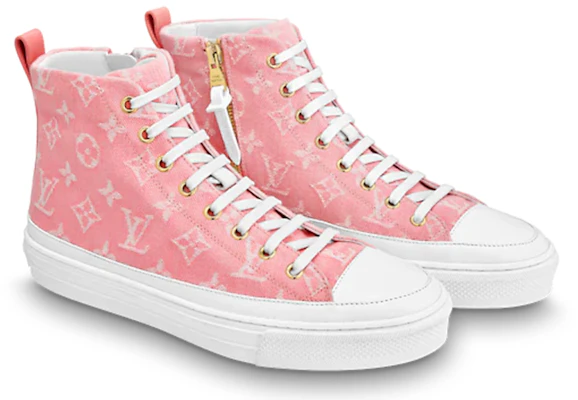 (W) Louis Vuitton Stellar High ''Roze Denim'' 1A6833 Lookbook (W) Louis Vuitton Stellar High ''Roze Denim'' 1A6833