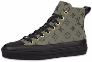 (Women) Louis Vuitton Stellar High-Top 'Green Print Canvas' 1A8NAX (Women) Louis Vuitton Stellar High-Top 'Green Print Canvas' 1A8NAX