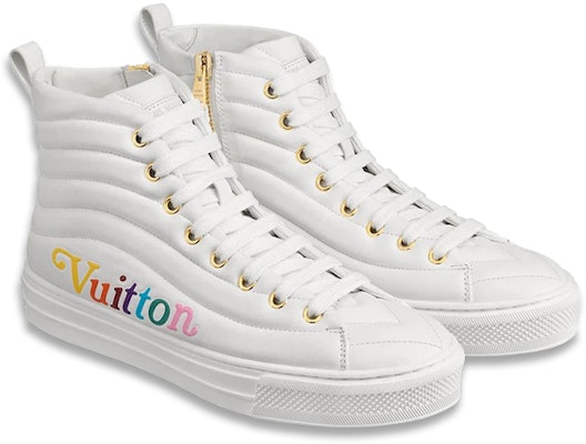 (W) Zapatillas Louis Vuitton LV Stellar Tobilleras 'Blancas' 1A5C5I Lookbook (W) Zapatillas Louis Vuitton LV Stellar Tobilleras 'Blancas' 1A5C5I