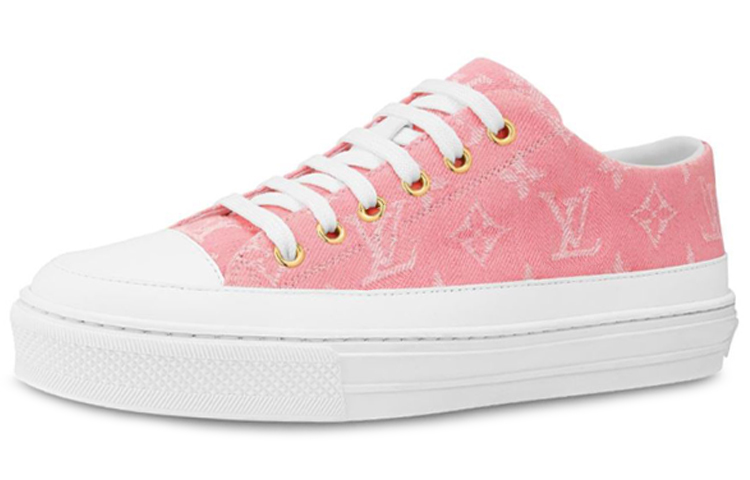 (Women) Louis Vuitton Stellar Low-Top Sneakers Pink 1A682O