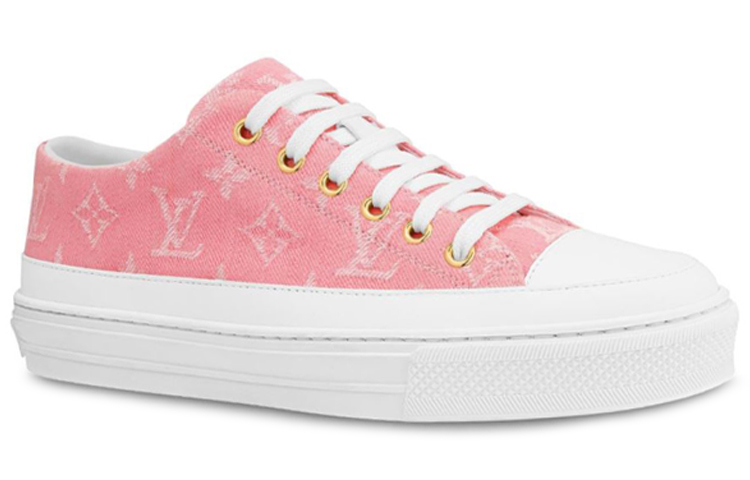 Order (W) Louis Vuitton Stellar Baskets Basses Rose 1A682O