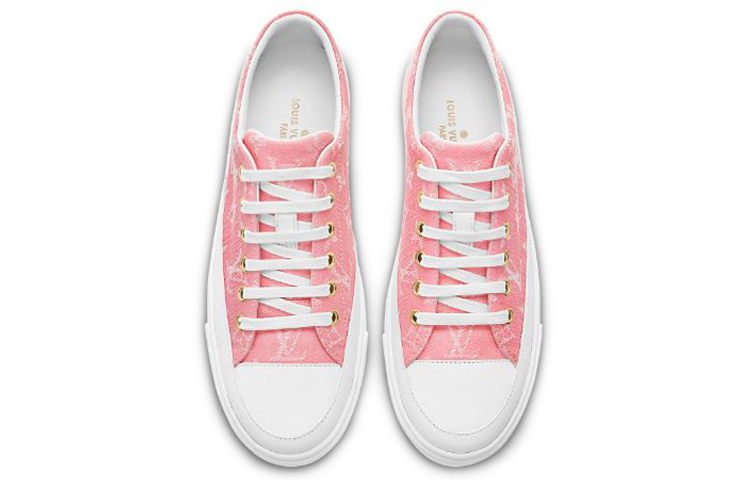 Purchase (W) Louis Vuitton Stellar Baskets Basses Rose 1A682O