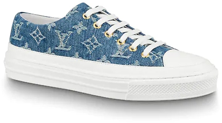 LOUIS VUITTON Stellar 低幫 時尚板鞋 女款 牛仔藍 Order LOUIS VUITTON Stellar 低幫 時尚板鞋 女款 牛仔藍