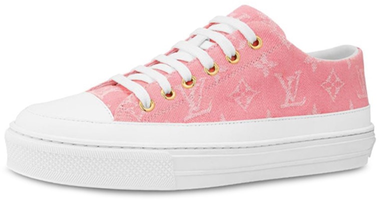 (Women) Louis Vuitton Stellar Low-Top Sneakers Pink 1A682O Buy (Women) Louis Vuitton Stellar Low-Top Sneakers Pink 1A682O