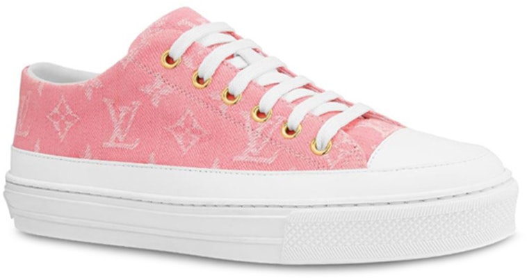 (W) Louis Vuitton Stellar Sepatu Low-Top Pink 1A682O Order (W) Louis Vuitton Stellar Sepatu Low-Top Pink 1A682O