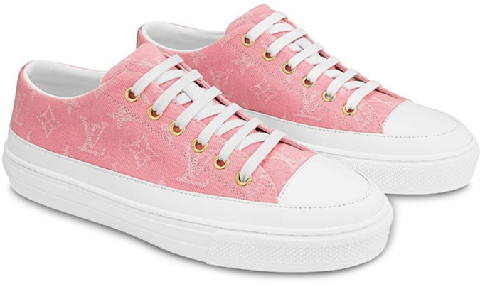 (W) Louis Vuitton Stellar Sepatu Low-Top Pink 1A682O Lookbook (W) Louis Vuitton Stellar Sepatu Low-Top Pink 1A682O