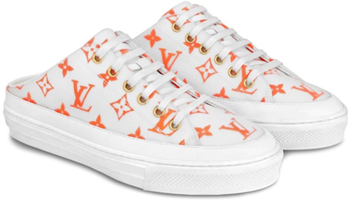 (W) Sandal Louis Vuitton Stellar Monogram 'Oranye Putih'. 1A65ZD Lookbook (W) Sandal Louis Vuitton Stellar Monogram 'Oranye Putih'. 1A65ZD