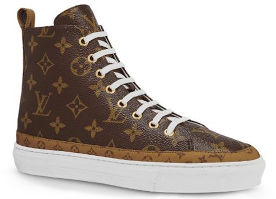 (W) Sepatu Sport High-Top Louis Vuitton LV Stellar Monogram Multi 1A65UU Order (W) Sepatu Sport High-Top Louis Vuitton LV Stellar Monogram Multi 1A65UU