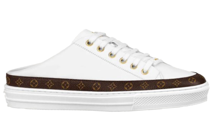 Order (W) Louis Vuitton Stellar Mules 'Blanco Marrón' 1A8NEB