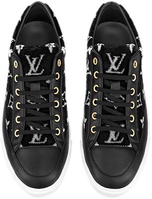 (W) Louis Vuitton Stellar Sneakers 'Hitam dengan Monogram Putih' 1A964V Shop (W) Louis Vuitton Stellar Sneakers 'Hitam dengan Monogram Putih' 1A964V