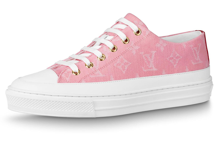 (Women) Louis Vuitton Stellar Sneakers Pink 1A7RQ