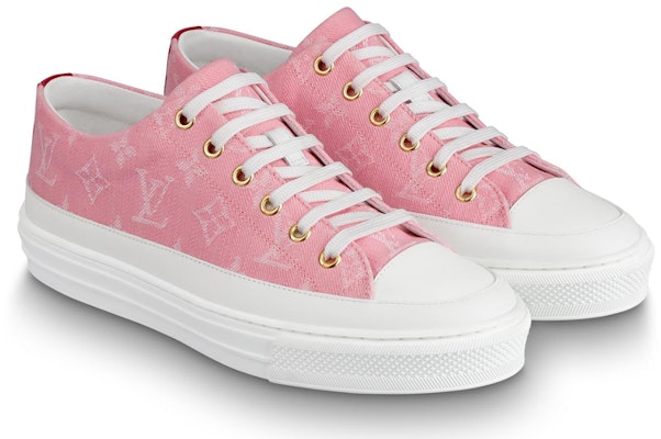 (Women) Louis Vuitton Stellar Sneakers Pink 1A7RQ Lookbook (Women) Louis Vuitton Stellar Sneakers Pink 1A7RQ