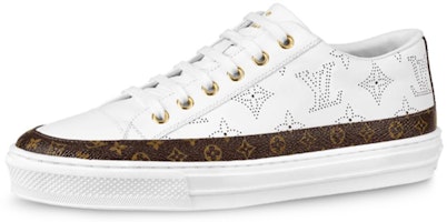 (Women) Louis Vuitton LV Stellar Sports Shoes White 1A87T4 (Women) Louis Vuitton LV Stellar Sports Shoes White 1A87T4