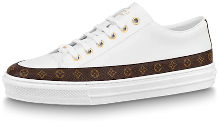 (Women) Louis Vuitton Stellar Sneakers 'White with Monogram Deco' 1A8NDV Buy (Women) Louis Vuitton Stellar Sneakers 'White with Monogram Deco' 1A8NDV