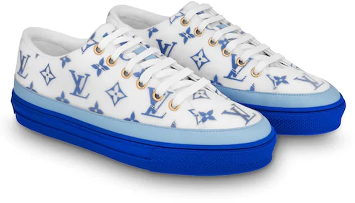 (W) Zapatillas Louis Vuitton LV Stellar Blancas/Azules Bajas 1A65U Order (W) Zapatillas Louis Vuitton LV Stellar Blancas/Azules Bajas 1A65U