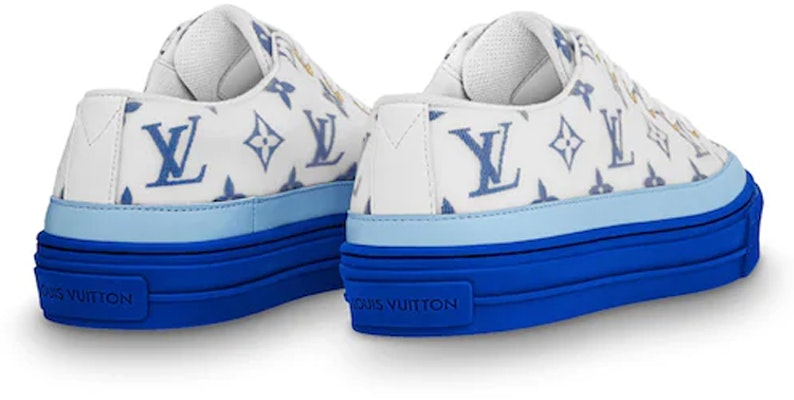 (W) Zapatillas Louis Vuitton LV Stellar Blancas/Azules Bajas 1A65U Shop (W) Zapatillas Louis Vuitton LV Stellar Blancas/Azules Bajas 1A65U