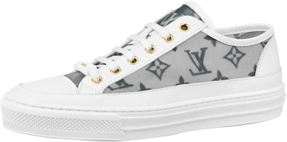 (Women) Louis Vuitton Stellar Sneakers 'Grey White' 1A8NMW (Women) Louis Vuitton Stellar Sneakers 'Grey White' 1A8NMW